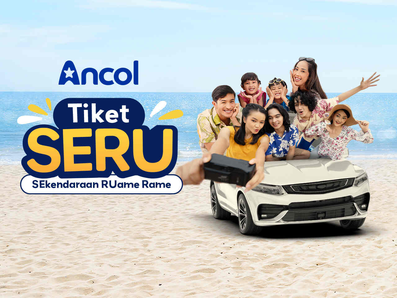 Tiket Seru Ancol! Satu Mobil Rame-Rame Cuma Rp120.000